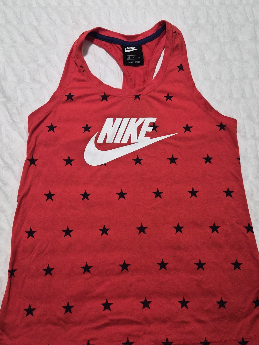 Nike Women's Red Star Print Racerback Tank